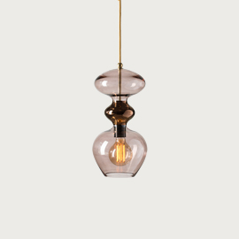 Futura 18cm Pendant Obsidian